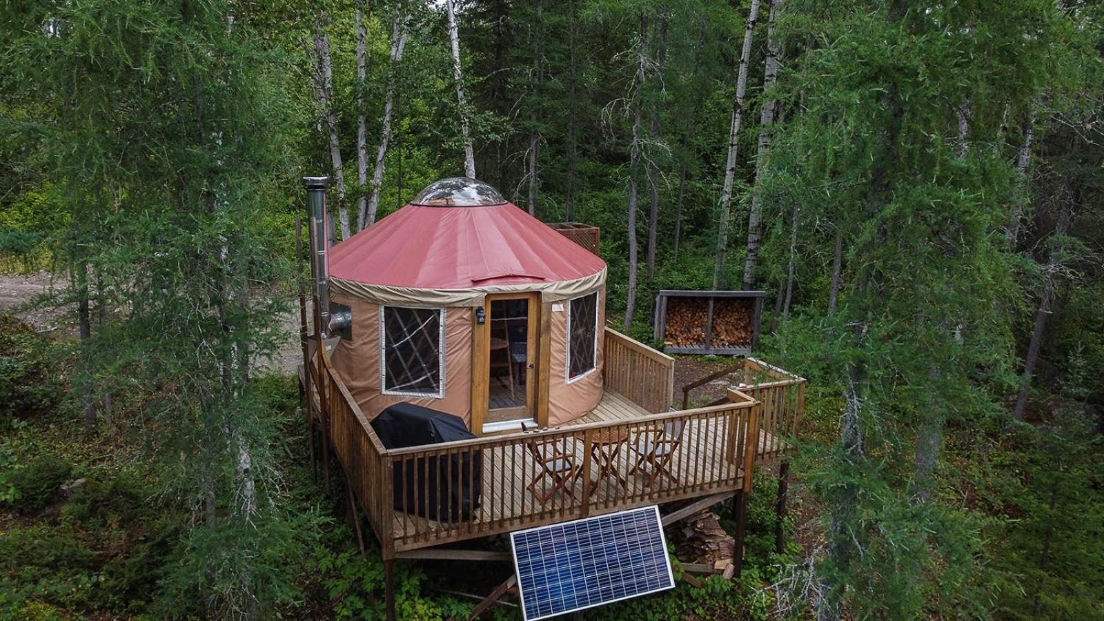 Les Racines Du P'Tit Isidore Rouyn-Noranda Exterior foto
